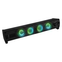 MIKADO MD-S102 2.0 3Wx2CH RGB Ledli Siyah USB Soundbar Speaker Hoparlör - 1